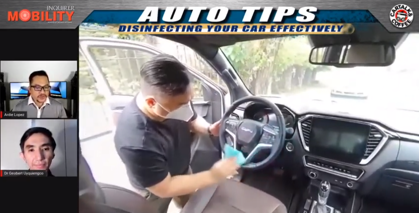AUTO TIPS: DISINFECT YOUR CAR EFFECTIVELY