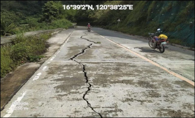 Fourteen national roads damaged